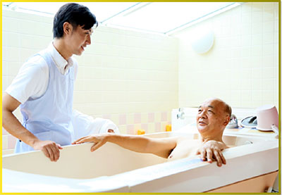 介助中のイメージ写真